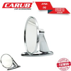 Dış Amerikan Ayna Krom Yuvarlak ( CARUB)