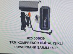 Kablosuz Dijital Işıklı Lastik Şişirme Pompası