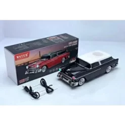 Alternative view of Torima WS-1955 Klasik Araba Siyah Usb-Tf-Fm Radyo Bluetooth Hoparlör