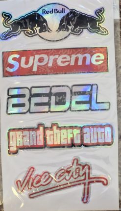 Hologramlı Sticker 4, 1 Adet